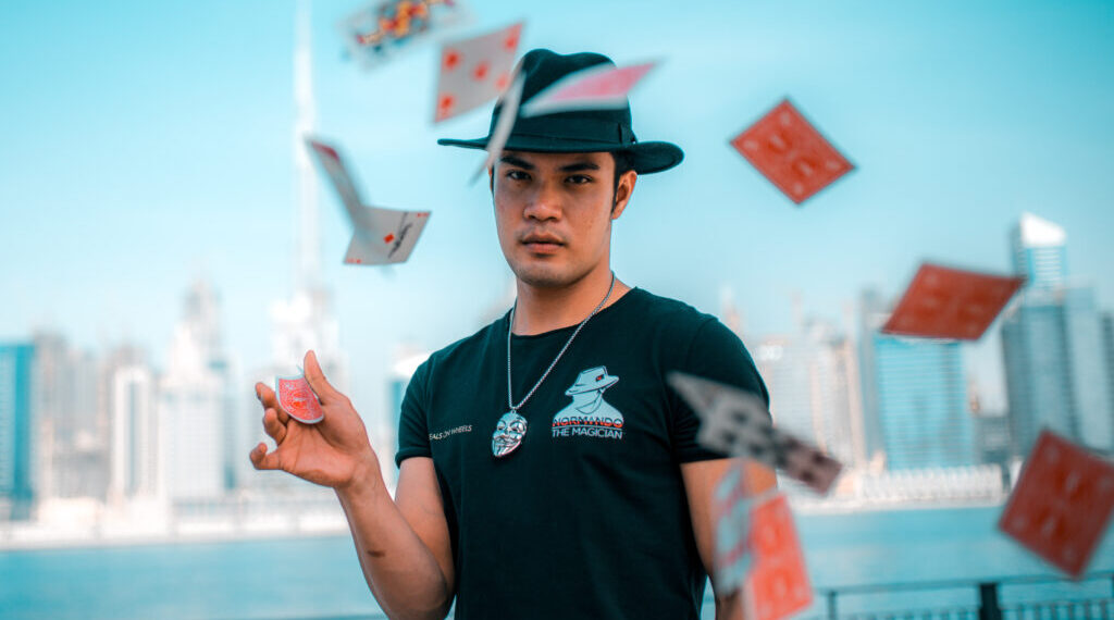 Thriving off of his intuitive skills and magnificent magic tricks, Normando The Magician creates massive headlines around him and his work.